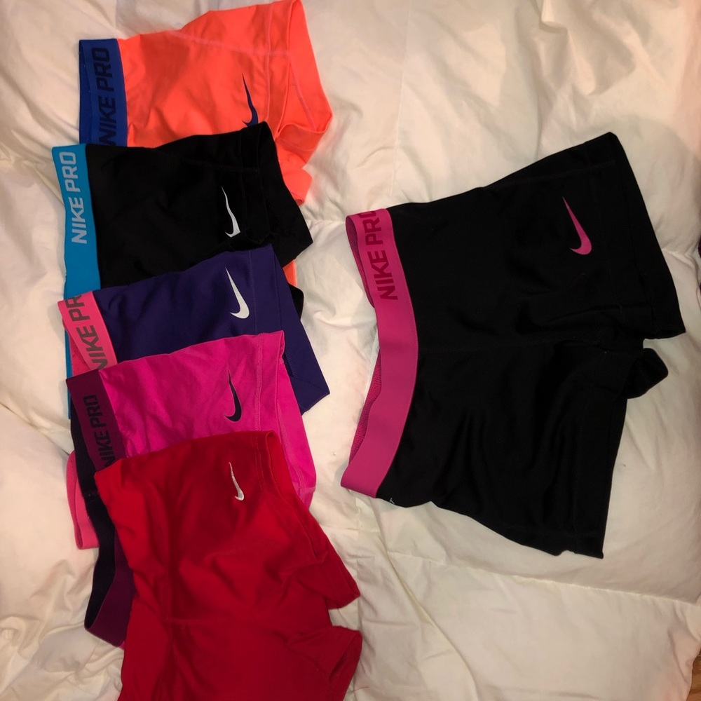 Nike pros, $8 each or $40 for all